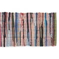 thumbnail image 3 of DII 14x72" Modern Recycled Cotton Yarn Chindi Rag Table Runner in Multi-Color, 3 of 9