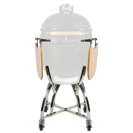 Cart for Coyote Asado Cooker - Stainless Steel