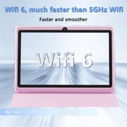 Android 14 Tablet 7 Inch, 8GB RAM (4+4 Expandable) 32GB ROM, 1TB Expandable Storage, IPS HD Screen (1024x600), Dual Camera, 3000mAh Battery, BT 5.0/WiFi, Includes Protective Case