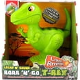 thumbnail image 3 of Kiddieland: Light N' Sound: Roar N' Go - T-Rex - Dinosaur Action Figure Toy, Forward Walking, Moving Tail, Light-Up Mouth, Kids & Toddlers Age 1 8mo+, 3 of 8