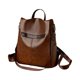 thumbnail image 2 of Mochila de viaje Mochila impermeable para computadora portátil Mochila informal Mochila escolar , marron oscuro, 2 of 10