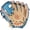 Camel/Blue, variant on Rawlings Heart of the Hide Infield Glove | 93 Pattern | 11.5-Inch | RHT | Dark Shadow/Gray/Pink
