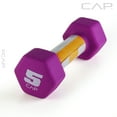 thumbnail image 3 of CAP Comfort Grip Neoprene Dumbbell, Magenta, 5 lb, 3 of 3
