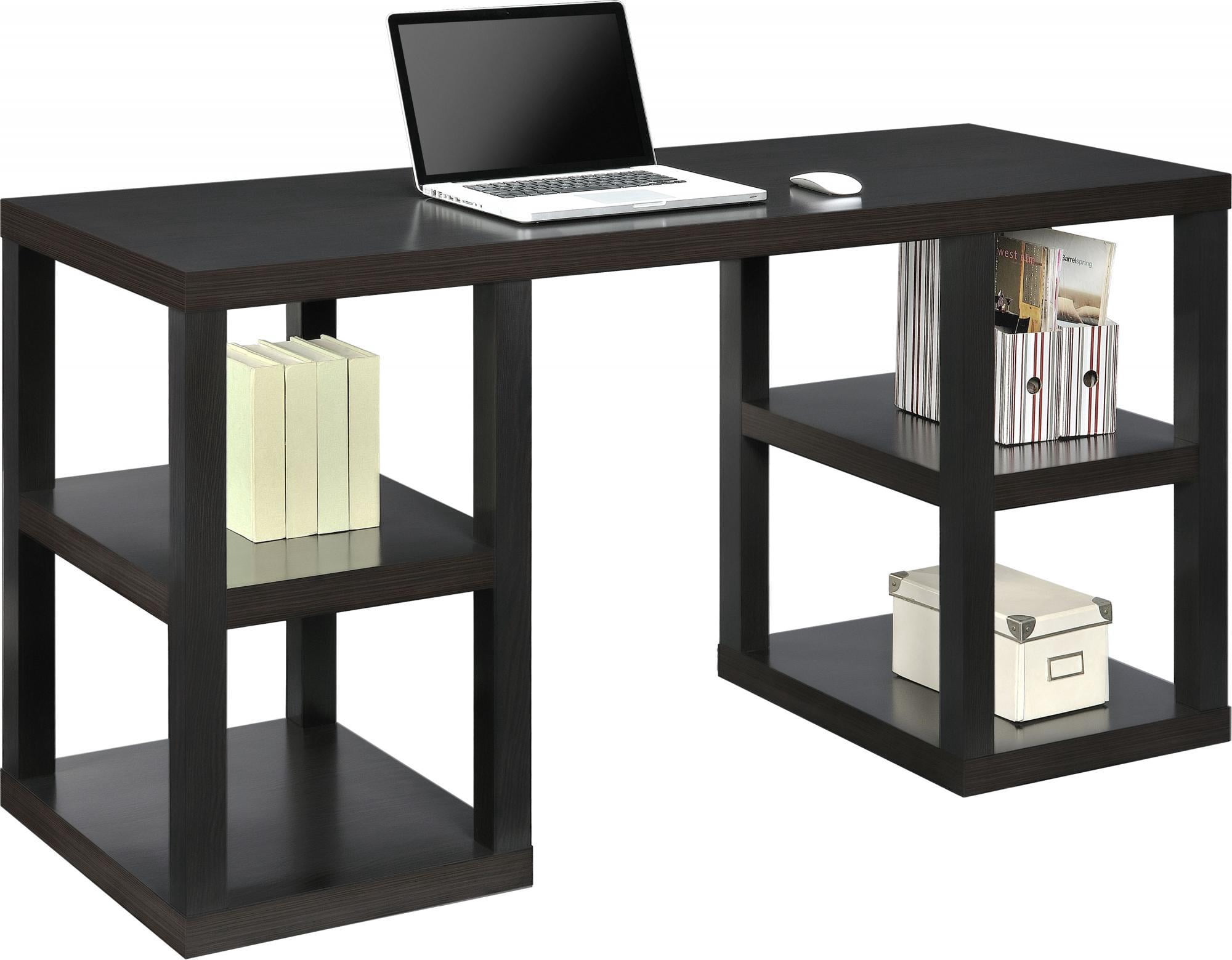 Parsons Double Pedestal Computer Desk, Espresso
