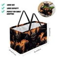thumbnail image 2 of Bats Large Capacity Foldable Laundry Organizer Storage Bins Beach Bag Storage Bag Reusable Oxford Cloth, 2 of 7