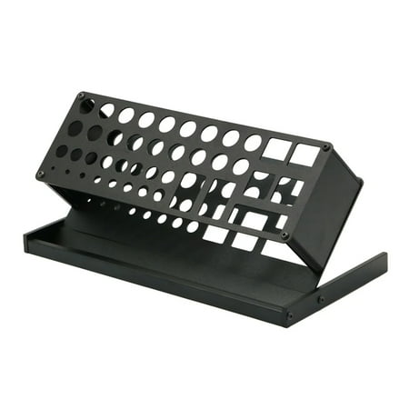 Space Saving Tool Holder Storage Rack For Screwdrivers Pliers Scissors Desktop Workshop Organization Durability Design
