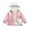 Pink B, variant on Kids Winter Warm Snow Clothes Outwear Children's Winter Fleece Cotton Jacket Children Winter Hoodie Zip Thick Coats Jacket Outwear