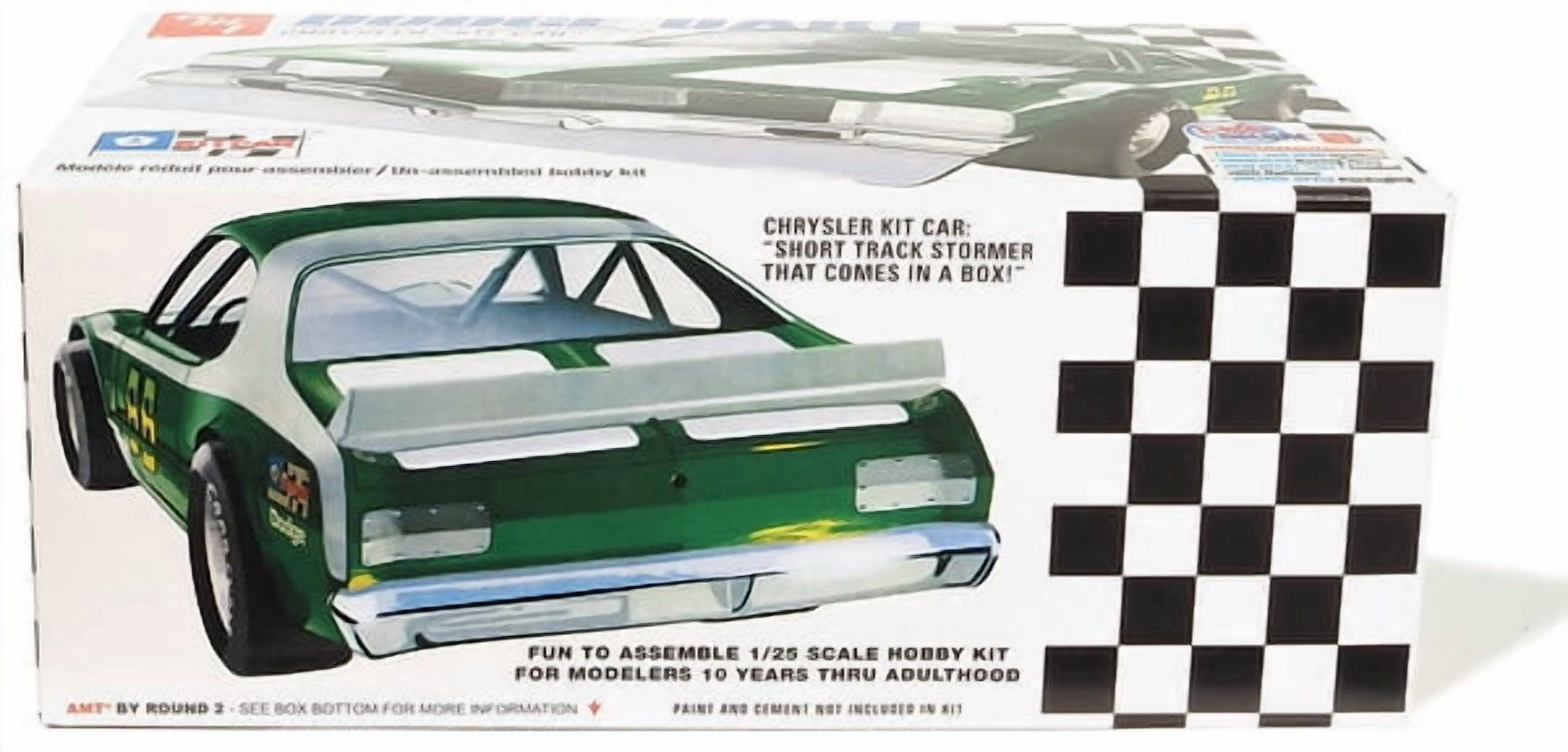AMT Dodge Dart Sportsman Short Track Kit Car 1/25 Scale Model Kit