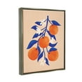 thumbnail image 3 of Stupell Orange Tree Citrus Blossoms Food & Beverage Painting Gray Floater Framed Art Print Wall Art, 3 of 6