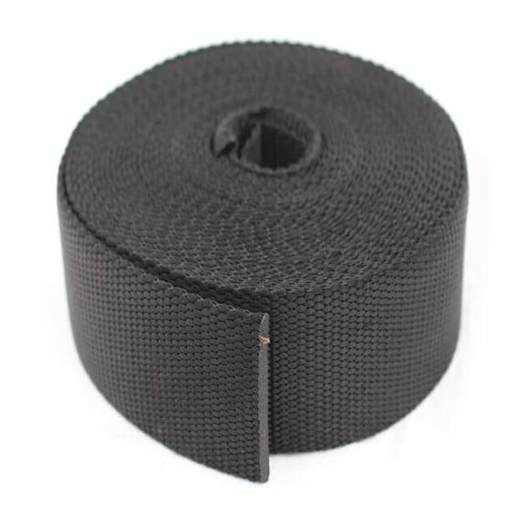 Bulk-Strap Webbing,Nylon,1 1/2" W,Black N15027BK
