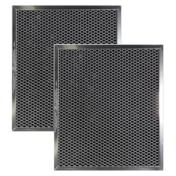 9 x 10-1/2 x 3/8 Range Hood Charcoal Carbon Filters 2-Pack