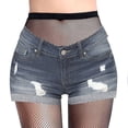 thumbnail image 1 of Women's Silk Stockings European and American Plus Size Fishnet Stockings Pantyhose Jeans Ripped Base Mesh Pants, 1 of 1