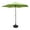 Grass Green, variant on St. Kitts Aluminum 9-foot Patio Umbrella, Black