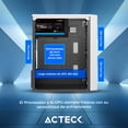 thumbnail image 3 of Gabinete ACTECK KIOTO GC220F Micro ATX Mini Torre Fuente 500W Metalico, 3 of 6
