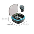 thumbnail image 3 of Wireless Bluetooth Earbuds, LED Power Display and Low Delay Mode with HD Call Quality, Ergonomic In Ear Design and IPX4 Waterproof, True Wireless Headphones for Office Sports Travel, 3 of 9