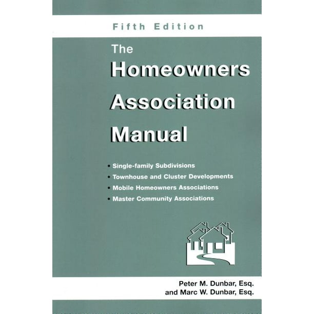 homeowners-association-manual-the-homeowners-association-manual-paperback-walmart