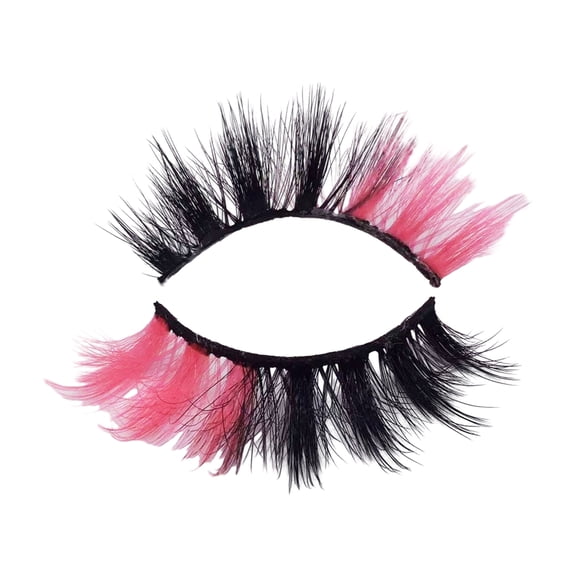 vnanda Party False Eyelashes Enhance Look with Colorful Fluffy Fake Eyelashes Perfect for Parties Weddings More Natural Looking False Eyelashes