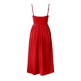 thumbnail image 5 of TJAZFJPA Linen Dress Ladies 2025 Sling Dress Cocktail Dress Long Dress, 5 of 5