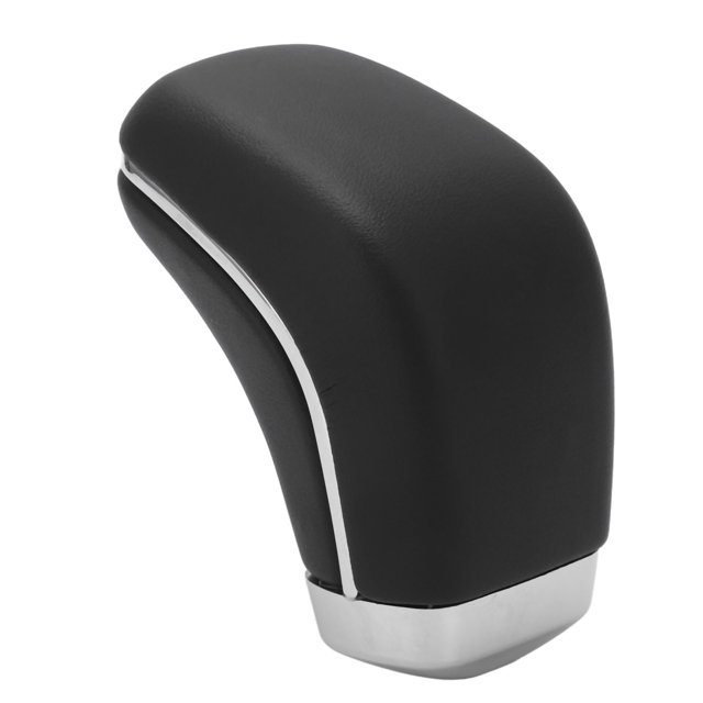 Perilla de palanca de cambios automática para coche, reemplazo de Base brillante de cuero Artificial negro mate para 4Runner Avalon Camry