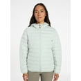 thumbnail image 2 of Ozark Trail Women's and Women's Plus Size Core Puffer Jacket with Hood, Sizes XS-3X, 2 of 7