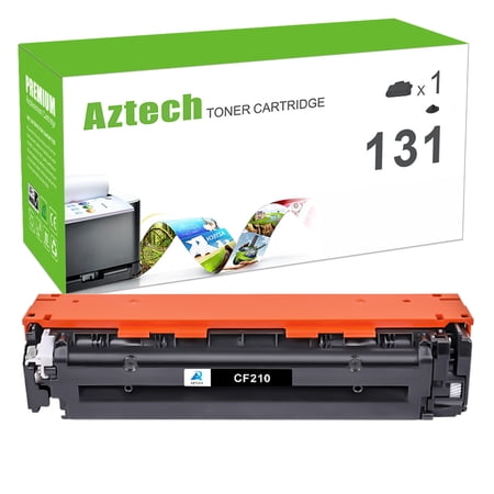 AAZTECH 1-Pack Compatible Toner Cartridge with Chip for HP CF210A 131A Work with LaserJet Pro 200 color M251n M251nw MFP M276n M276nw Printer (Black) price history on PriceWatchPro