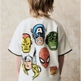 thumbnail image 2 of Camiseta de manga corta para niños y niñas, camisa Base con estampado de dibujos animados, nuevo diseño, Tops de cuello redondo a la moda, ropa de verano, 2 of 5