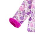 thumbnail image 4 of Likimi Infant Toddler Girls Halloween Pajamas Set Long Sleeve Hallowmas Pumpkin Print Lapel Button Down Pjs Tops With Pants Soft Comfort Clothes Set, 4 of 8