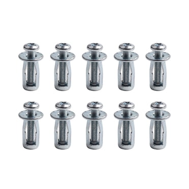 Steel Rivets Nut Kit 20PCS for Light Brick and Drywall Mounting Solutions