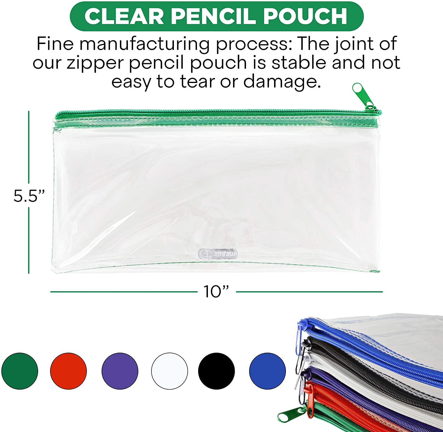 MROCO Pencil Case Pencil Pouch Black Pencil Bag PU Leather Pen Case Small  Zipper Pouch for Pencils, …See more MROCO Pencil Case Pencil Pouch Black