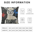 thumbnail image 5 of Funny Trauma Llama EMT Design EMS, Ambulance, Paramedic Throw Pillow, Multicolor, 5 of 5