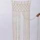 thumbnail image 3 of tejidos, adornos, borlas, Fondo, cuerda de algodón, estilo bohemio elegante para dormitorio, accesorios de fotografía, apartamento, se Baoblaze Tapiz de borlas, 3 of 8
