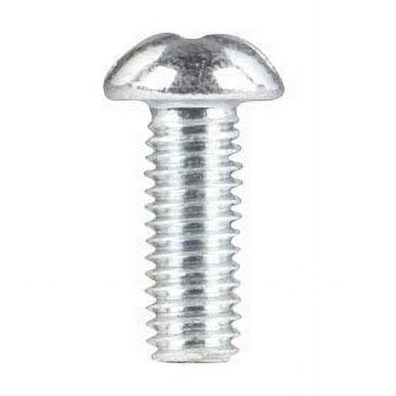 Hillman Machine Screws No. 10 - 32 X 1/2 " Zinc Combination/Phillips/Slotted Round Head Box 100