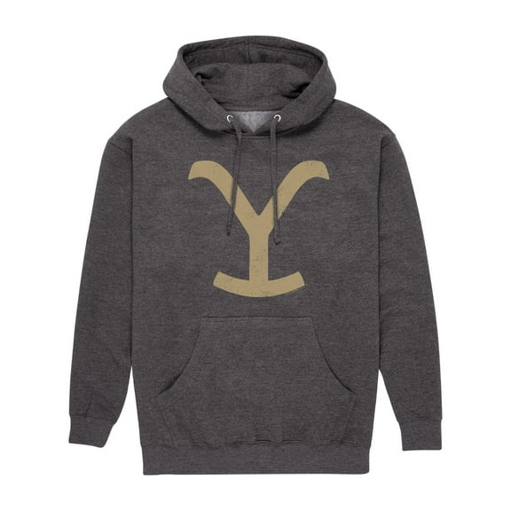 Yellowstone - Y Brand - Men's Pullover Hooded Fleece Sweatshirt