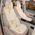 thumbnail image 2 of 2023 Nueva funda de cojín para asiento trasero de coche universal con diseño de flores de dibujos animados de celosía de alta calidad a la moda para cinco asientos de coche, 2 of 5