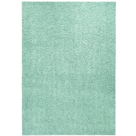 Mainstays Solid Olefin Shag Area Rug or Runner Collection