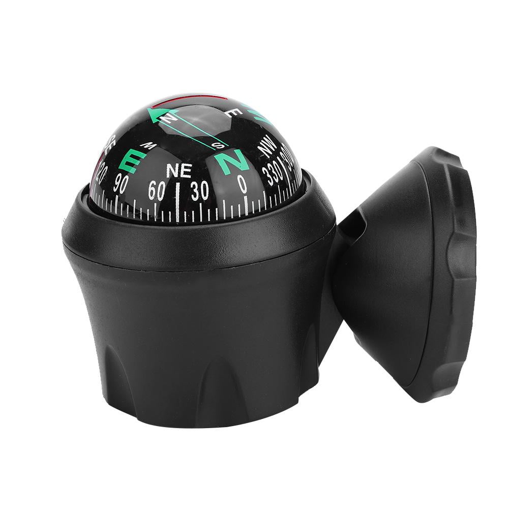 Kritne Marine Compass, Black Electronic Adjustable Military Marine Ball