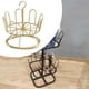 thumbnail image 4 of Zapatero giratorio multifuncional de gran capacidad, zapatero circular de pie Oro 1 nivel, 4 of 9