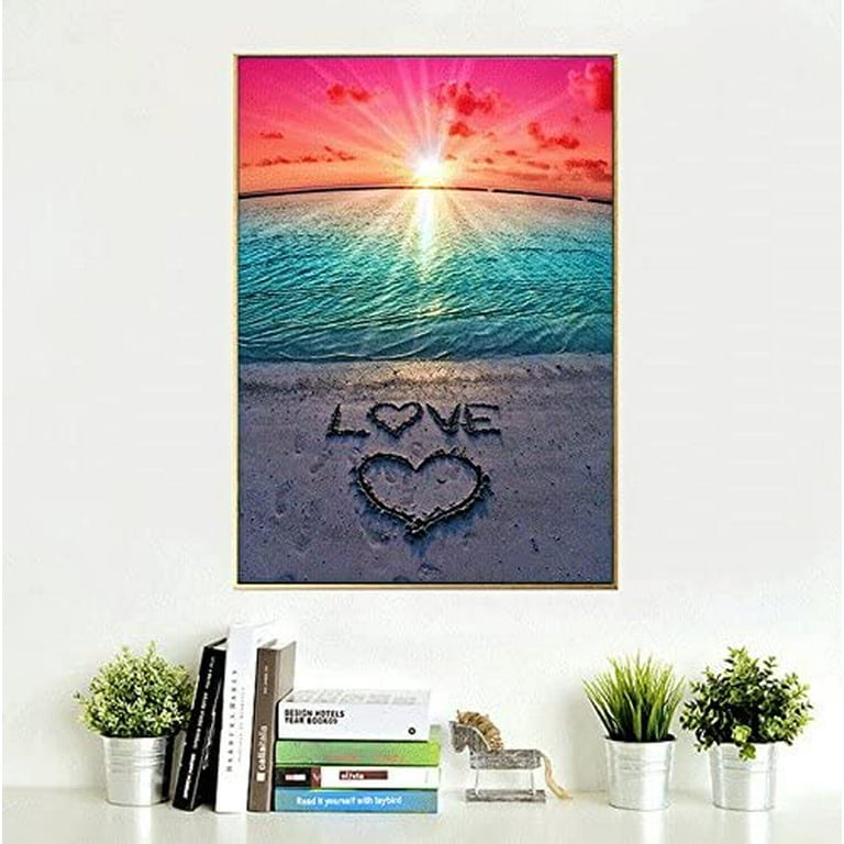 5D DIY Diamond Painting 16X20 inches Full Round Drill Rhinestone Embroidery  for Wall Decoration
