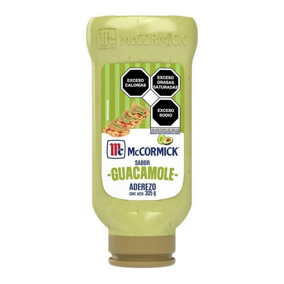 Aderezo de mayonesa McCormick con guacamole squeeze 305 g