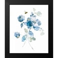 thumbnail image 2 of Nai, Danhui 15x18 Black Modern Framed Museum Art Print Titled - Blues of Summer III Gilded, 2 of 5