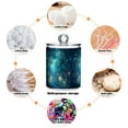 thumbnail image 6 of Yayeee 2 Pack Qtip Holder Bathroom Cotton Swab Canister with Lid Clear Dispenser Set, Magical Forest Glowing Lights, 6 of 6