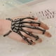 thumbnail image 5 of Pulsera De Mano De Esqueleto De Halloween Para Hombres Y Mujeres Con Anillo Ajustable Pulsera De Joyería De Dedo De Cadena De Esqueleto Unisex El Mejor Regalo Para Fiesta De Navidad Guardurnaity AP006890-02, 5 of 6