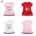 thumbnail image 2 of Cute Sanrio Hello Kitty Robe d'Été pour Enfants Bébé Manches Courtes Imprimé Dessin Animé Hello Kitty Robe Enfant Fille Coréenne Jupe Plissée, 2 of 5