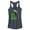 Indigo, variant on Junior's Encanto We Don't Talk About Bruno Green Text  Racerback Tank Top Black Medium