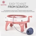 thumbnail image 2 of Davurpey40-needle Hand Knitting Machine DIY For Knitting Sweater Scarf Hat Socks Weave Machine Loom Machines Process Tools, 2 of 9