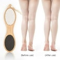 thumbnail image 2 of Foot File Callus Remover, 4 In 1 Foot Scrubber Pedicure Kit with Foot Rasp Pumice Stone for Feet Toe Nail Brush, Foot Care Pedicure Tools Exfoliator Hard Skin Remover for Wet and Dry Feet, 2 of 6
