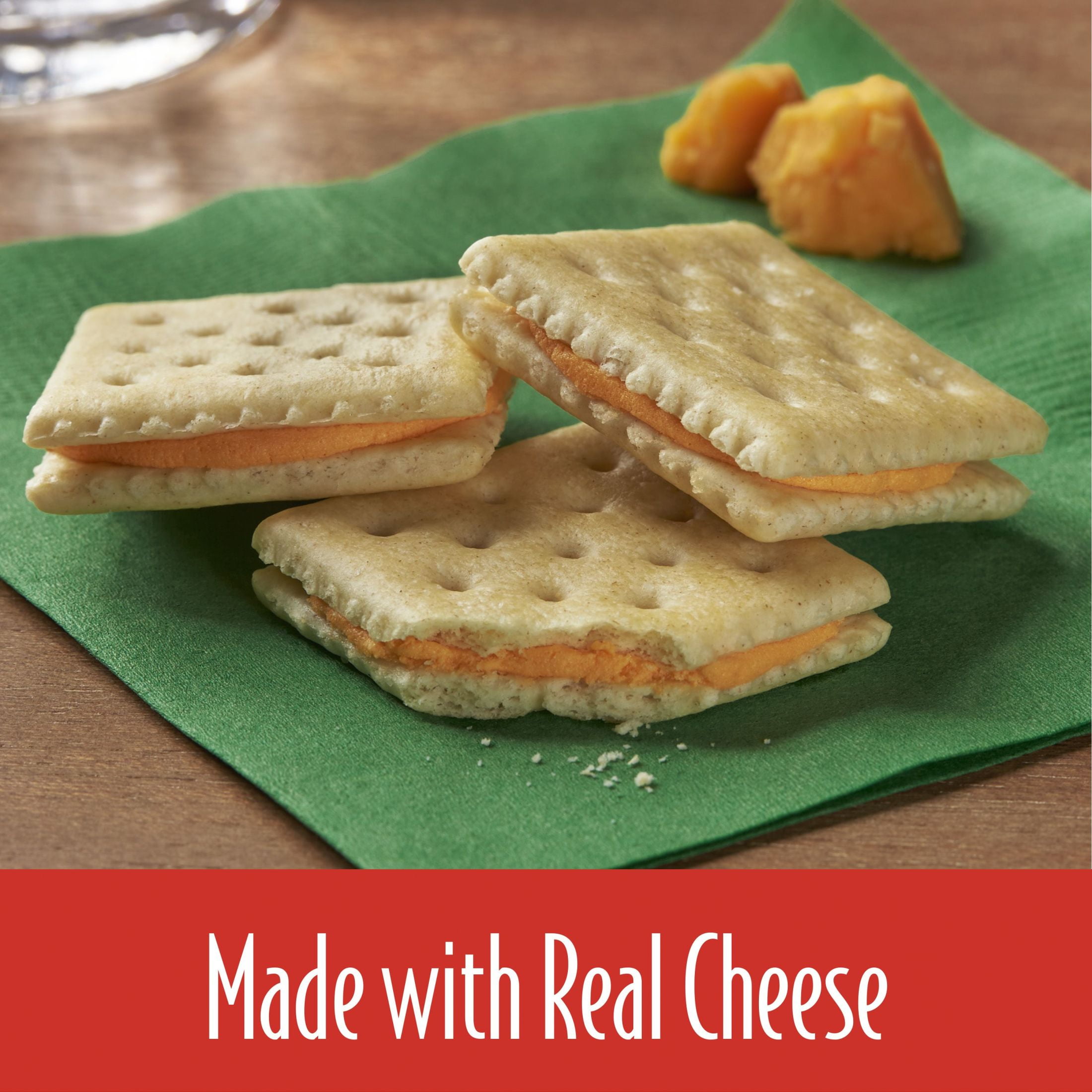 Keebler Variety Pack Sandwich Crackers, Single Serve Snack Crackers, 45 Count