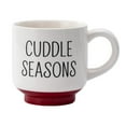 thumbnail image 4 of Holiday Time Two-Tone Wax Resist Saying Ceramic Mug Set, 14.5 oz, 2 Piece, 4 of 10