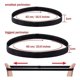 thumbnail image 2 of Paquete de 12 diademas deportivas elásticas LIUYMXG bandas para el pelo antideslizantes para fútbol, 2 of 5
