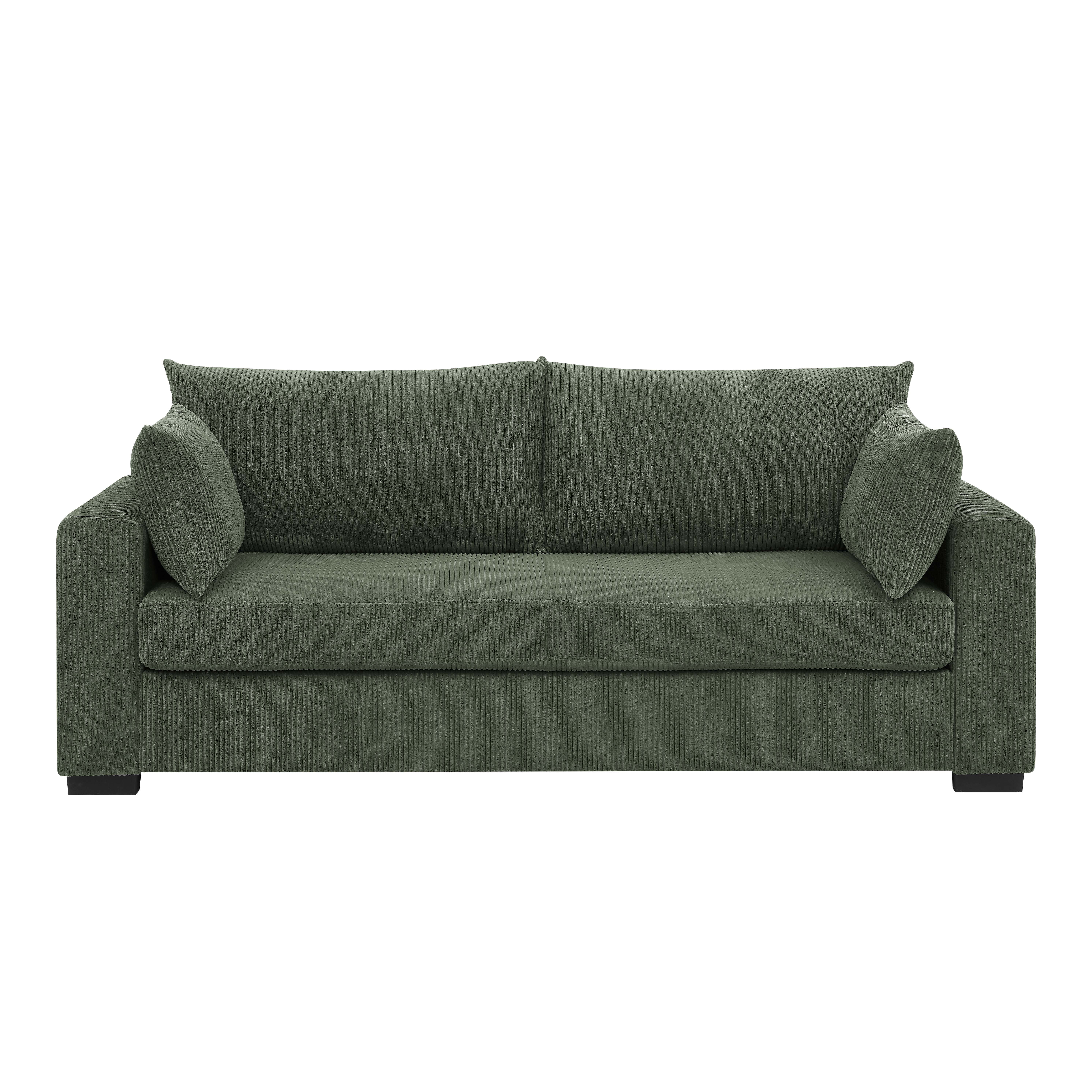 Mellow Hana Sofa, Dusty Blue Upholstered - Walmart.com